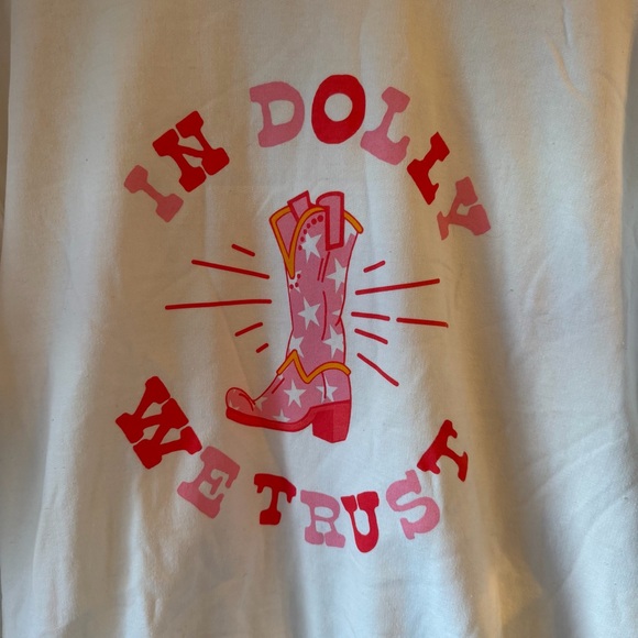 Women’s Dolly Parton Graphic Sweatshirt, Size XL - Picture 2 of 4